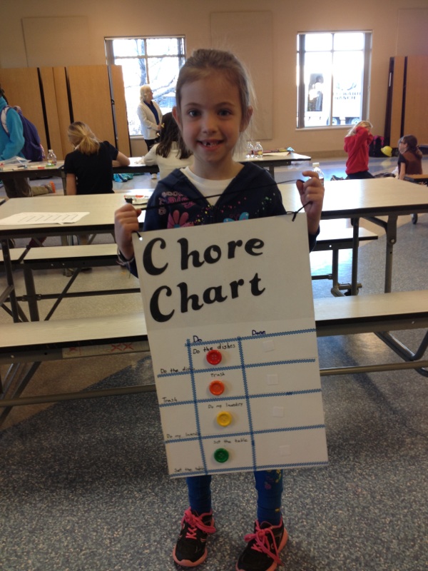 Girl Scout Chore Chart